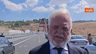 Inaugurato il Ponte ad arco San Giuliano di Anas lungo la nuova SS 640 a Caltanissetta