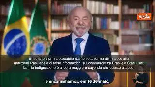 Dazi Usa a Brasile al 50%, Lula: Da Trump un ricatto inaccettabile