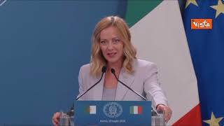 Vertice Italia-Algeria, Meloni Firmati 40 accordi siamo soddisfatti