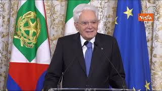 Mattarella alla nazionale di calcio femminile: "Avete reso onore alla maglia del nostro Paese"
