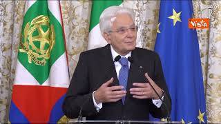 Mattarella alla nazionale di calcio femminile: Sport elemento fondamentale della vita sociale