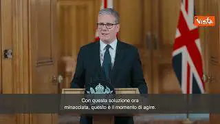 Starmer: "Riconosceremo la Palestina, se Israele non porrà fine al massacro a Gaza"
