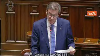 Giorgetti: Golden power rappresenta presidio a tutela del risparmio e dei risparmiatori