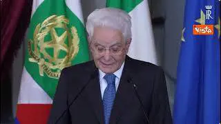Mattarella: "L'antisemitismo si alimenta anche di stupidità"
