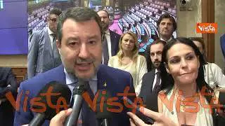 Salvini: "La Lega ha condannato immediatamente gli attacchi russi a Mattarella"