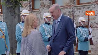 Incontro trilaterale tra Meloni, Erdogan e il Primo ministro libico Dbeibeh a Istanbul