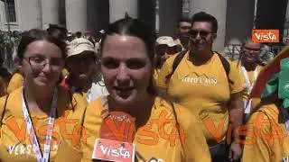 Giubileo giovani, voci dei ragazzi a San Pietro: "E' fantastico, capita una volta nella vita"
