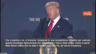 Trump: Gli Usa vinceranno la corsa per l'Intelligenza artificiale