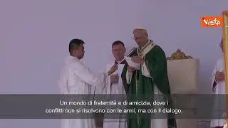 Papa Leone XIV: "Un mondo di pace è possibile"