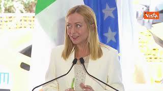 Meloni: "Pedemontana Marche contribuirà alla rinascita del cratere sismico del 2016-2017"