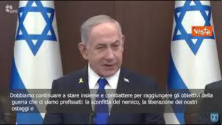 Netanyahu: A fine della settimana darò le istruzioni a IDF per sconfiggere il nemico a Gaza