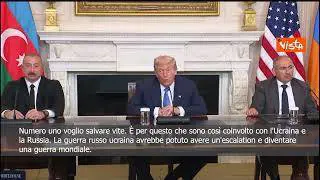 Trump: Tra Putin e Zelensky poteva scoppiare una guerra mondiale ma io ho fermato escalation