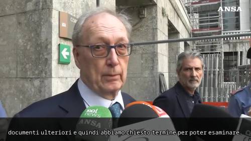 Urbanistica, rinviata a giovedì 14 agosto l'udienza per Tancredi al Riesame 