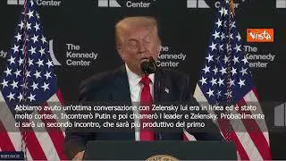 Trump: Ottima conversazione con Zelensky, forse ci sarà anche un altro incontro con Putin