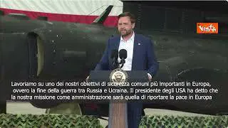 Vance: Riporteremo la pace in Europa