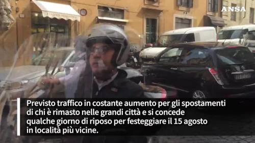 Ponte di ferragosto: ultime partenze e primi rientri a casa, oltre 12 milioni in strada