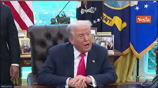 Trump: Penso che Putin e Zelensky vorranno la pace e se andranno d'accordo sarà fantastico