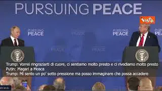 Vertice Usa-Russia ad Anchorage, Trump a Putin: Ci rivedremo presto e Putin in inglese: A Mosca