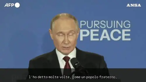 Vertice in Alaska, Putin: "Nostro paese sinceramente interessato a porre fine al conflitto"