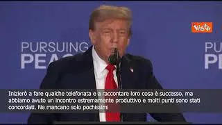 Trump ad Ancholage: Incontro produttivo, chiamerò Zelensky e altri leader