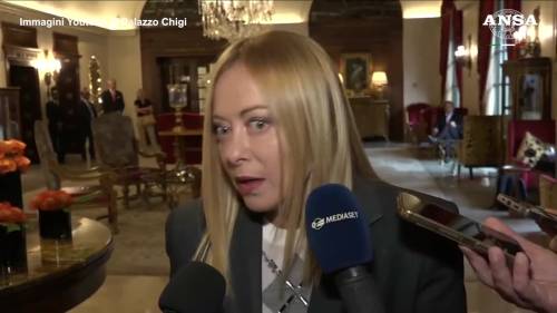 Meloni: "Giornata importante"