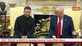 La carica dei "Grazie" dei leader Ue per Trump, Da Zelensky a Rutte, da von der Leyen a Merz