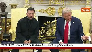 La carica dei "Grazie" dei leader Ue per Trump, Da Zelensky a Rutte, da von der Leyen a Merz