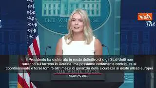 Portavoce Casa Bianca: Non ci saranno truppe Usa in Ucraina