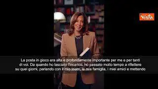 Kamala Harris lancia il suo libro sulla campagna elettorale '107 days': Uscirà in 23 settembre
