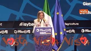 Meloni: "Mi auguro che i profeti di sventura siano contenti di essersi sbagliati"