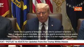 Guerra Ucraina, Trump: Zelensky non è innocente, il tango si balla in due