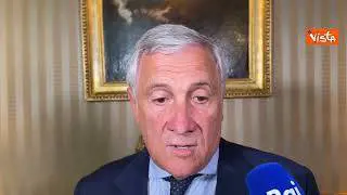 Tajani: Costruire lo Stato palestinese con missione tipo Unifil