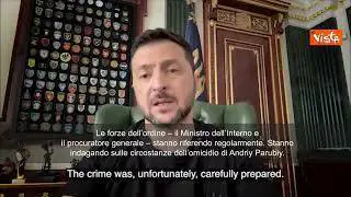 Zelensky: Omicidio Parubij accuratamente pianificato