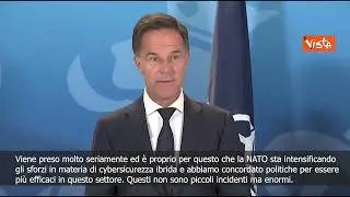Rutte: La Nato prende seriamente gli attacchi ai gps, siamo al lavoro su cybersicurezza ibrida