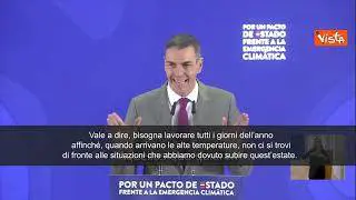 Incendi in Spagna, Sanchez: Cambiamento climatico uccide