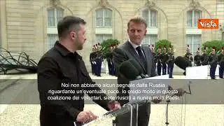Zelensky: Dalla Russia non abbiamo segnali di un'eventuale pace