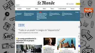 Addio a Giorgio Armani, la notizia sulle prime pagine dei quotidiani di tutto il mondo