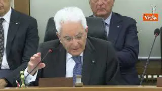 Mattarella presiede plenum straordinario del CSM per nomina del Primo Presidente della Cassazione