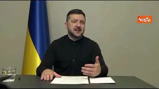 Zelensky: Meloni e suo team hanno un ruolo fondamentale per il sostegno della difesa ucraina