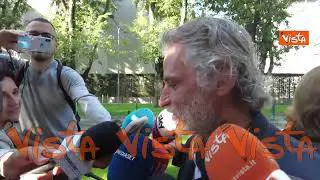 Lo Verso (attore) alla camera ardente di Armani: I suoi occhi fermavano il tempo e lo spazio