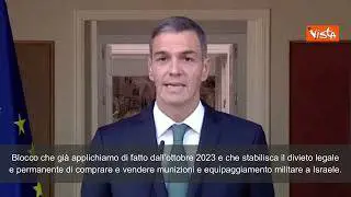 Sànchez: "Porti chiusi per navi che trasportano combustibili per le Forze di Israele"