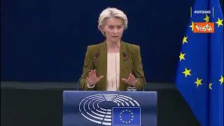 Von der Leyen: Ue impegnata in una lotta per la sua libertà, indipendenza, integrità