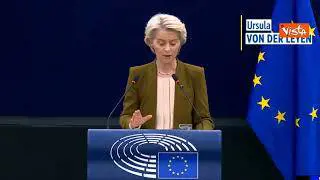 Guerra Ucraina, Von Der Leyen: "Lavoriamo al 19esimo pacchetto di sanzioni"