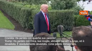 Omicidio Charlie Kirk, Trump: Ho parlato con sua moglie, è devastata