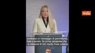 La vedova di Charlie Kirk, commossa: "Il movimento creato da mio marito non morirà"