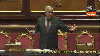 Tajani: "Non abbiamo inviato armi italiane in Israele"