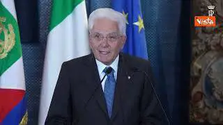 Mattarella: "Quel no detto a Salo salvò la dignità della patria"