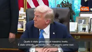 Guerra a Gaza, Trump: "Genocidio è stato quello del 7 ottobre"