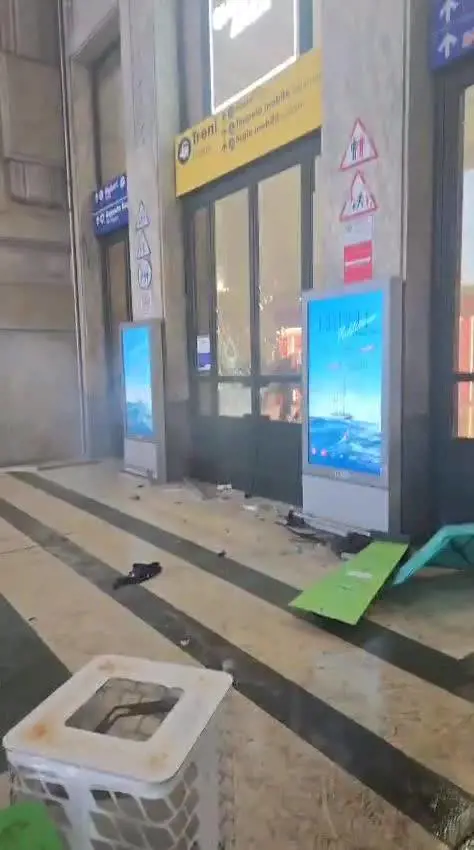 L'assalto dei Pro Pal alla Stazione Centrale di Milano
