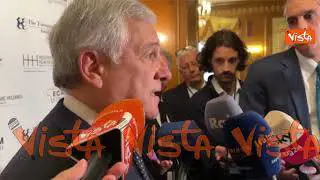 Tajani: "Riconoscimento Stato palestinese solo quando sarà libero da Hamas"